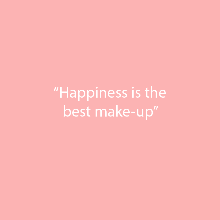 Fair Beauty happiness is the best make-up