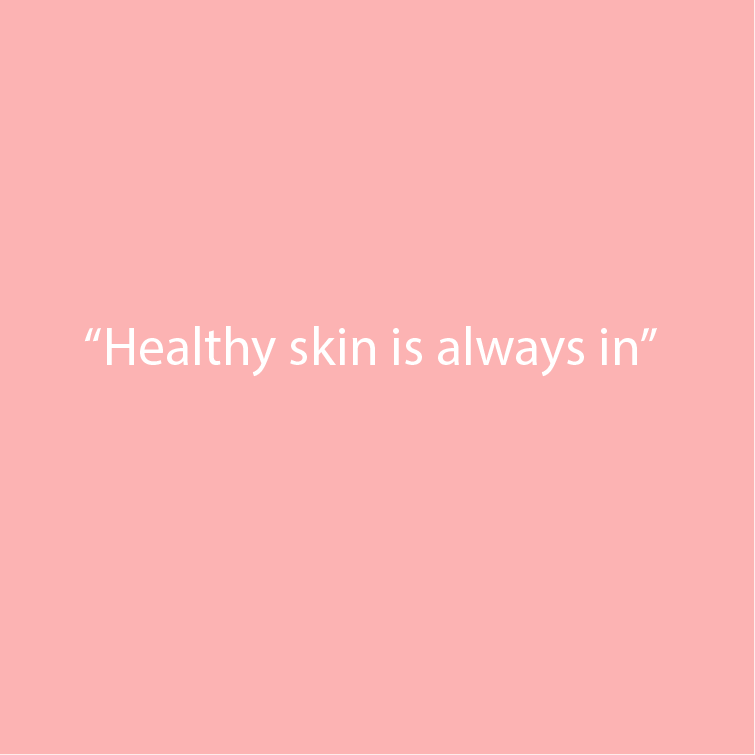 Fair Beauty healthy skin is always in